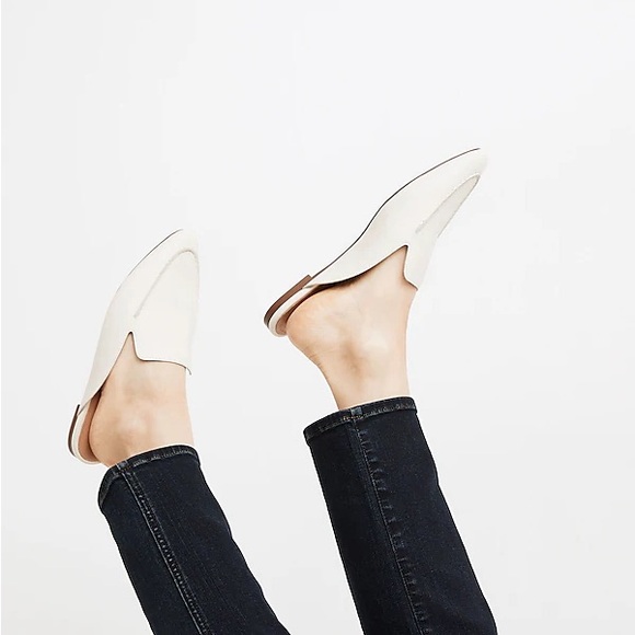 Madewell Frances Skimmer Mules in Leather - Picture 4 of 8